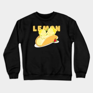 I love ice cream a waffle lot | Lemon Ice Cream Flavor | Ice Cream Lovers | Sundae Lovers | Sweet Summer Treat | Sweet Tooth Crewneck Sweatshirt